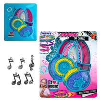 Kit Miçangas Infantil Para Fazer Pulseiras E Colares Musica