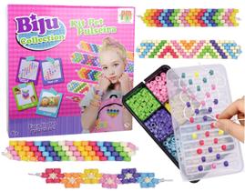 Kit Miçangas Infantil Para Montar Pulseiras Missanga Menina