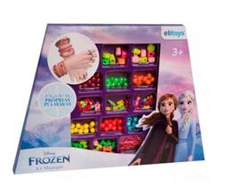 Kit Miçangas Letras Coloridas Infantil Pulseiras Frozen Kit Miçangas Letras Coloridas Infantil Pulseiras Frozen