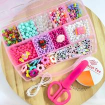 Kit Miçangas Maleta Infantil Completo - Focu's Ecomm