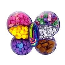 Kit Miçangas Monta Pulseiras Biju Collection Pocket Candy - Dm Toys Kit Miçangas Monta Pulseiras Biju Collection Pocket Candy - Dm Toys