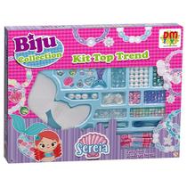Kit Miçangas para Bijuterias Biju Collection KIT Sereia TOP TREND DM TOYS DMT6537 Kit Miçangas para Bijuterias Biju Collection KIT Sereia TOP TREND DM TOYS DMT6537