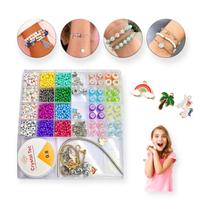 Kit Miçangas para Pulseirinha Infantil Berloque Estilo Pandor