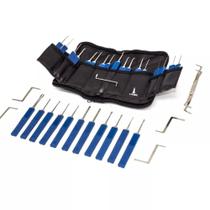 Kit Micha Profissional Chave Mestra 34 Pç Inox Carro Cadeado