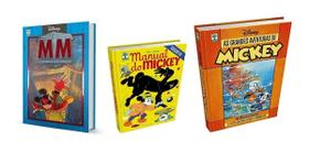 Kit Mickey Mistery : O Detetive das Trevas & Manual do Mickey & As Grandes Aventuras de Mickey