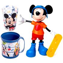 Kit Mickey Skate com Som Elka + Copo e Caneca Mickey Infantil Kit Mickey Skate com Som Elka + Copo e Caneca Mickey Infantil