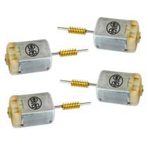 Kit Micro Motor 4 Fechaduras Trava Elétrica Gol Voyage G5 G6