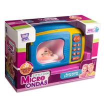 Kit Micro-Ondas Little Cook + Acessório Infantil Zuca Toys - FMSP