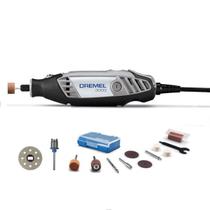Kit Micro Retifica 3000 Acessórios 220V Corte Vidro Dremel
