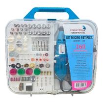 Kit Micro Retífica Acessórios Eixo Flexível Importway Kit Micro Retífica Acessórios Eixo Flexível Importway