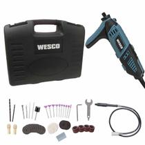 Kit Micro Retífica com Maleta 14 Peças 160W WS3113K WESCO