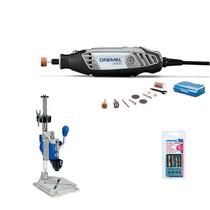 Kit Micro Retifica Dremel 3000 220V + Suporte Furadeira Kit Micro Retifica Dremel 3000 220V + Suporte Furadeira