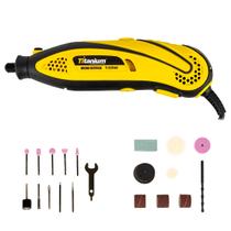 Kit micro retifica ferramenta rotativa 130w - 127v com 40 acessórios