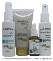 Kit Microagulhamento Facial Com Vitamina C Bioexotic Kit Microagulhamento Facial Com Vitamina C Bioexotic