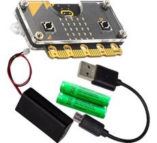 Kit Microbit Placa BBC Micro:Bit V2.2 GO Completo com Acessórios Para Robótica