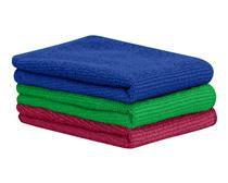 Kit microfibra c/3 pano multiuso para limpeza 30x30cm Ultra Absorvente