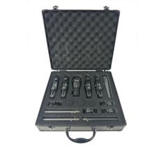 Kit microfone bateria dylan dd 9 - 9pcs c/ maleta