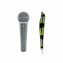 Kit Microfone BETA58A + Badge Shure