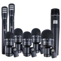 Kit Microfone De Bateria 8 Peças Profissional Kmd108 Kadosh