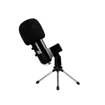 Kit Microfone De Captacao Soundvoice Lite Soundcasting 800 preto com tripé e cabo