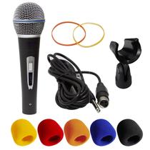 Kit Microfone Dinâmico com Fio TK 22C com Suporte B19A e Espuma Onyx Kit Microfone Dinâmico com Fio TK 22C com Suporte B19A e Espuma Onyx