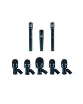 Kit Microfone Kadosh KMD108 para Bateria com 8 peças