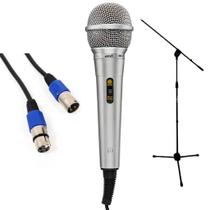 Kit microfone mxt c/ fio + cabo mxt xlr/xlr 5m + pedestal Kit microfone mxt c/ fio + cabo mxt xlr/xlr 5m + pedestal