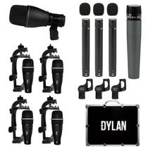 Kit microfone p/bateria dylan dd-9