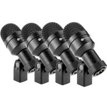 Kit Microfone Para Bateria Kadosh K-8 Slim Com 8 Peças