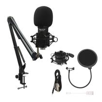 Kit Microfone PodCast Live Estúdio PopFilter SK-Bm800 SkyPix Kit Microfone PodCast Live Estúdio PopFilter SK-Bm800 SkyPix