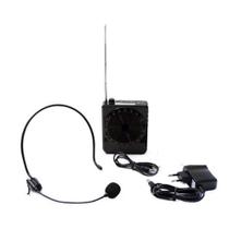 Kit Microfone Professor Radio Microfone Megafone Voz Homologação: 1001903229