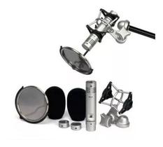 Kit Microfone Samson Cl2 Condensador Estudio Profissional Kit Microfone Samson Cl2 Condensador Estudio Profissional