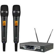 Kit Microfone sem Fio UHF Dylan D-8000 S