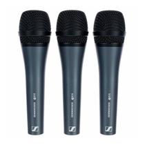 Kit microfone sennheiser e835 3 pack