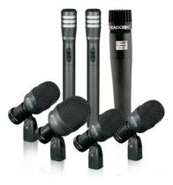 Kit microfones 7 pecas para bateria k-7 slim - KADOSH