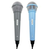 Kit Microfones Para Igreja Bar Karaoke Com Cabo Le Son 2 Cor