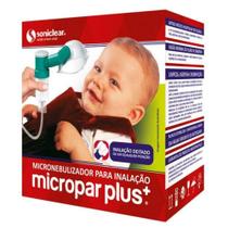 Kit Micronebulizador Para Inalação Micropar Plus Com Rosca