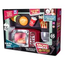 Kit Microondas Cozinha Infantil Chef Kids Sanduíche