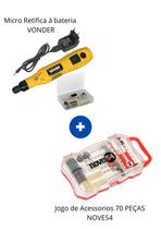 Kit microrretífica + jogo de acessorios