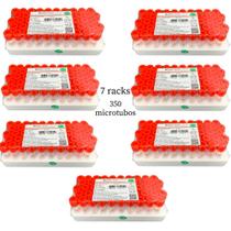 Kit Microtubo Ativador 0,5ml Tubo Mini De Coleta Com 350 Unidades