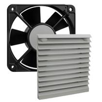 Kit microventilador + veneziana 200x200x60 110/220 st