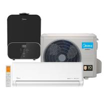 Kit Midea Umidificador Master Connect 6 Litros Preto UMD6P3 e Ar Condicionado Split Inverter AI Ecomaster 12000 BTU/h Frio 42EZVCA12M5 - 220 Volts