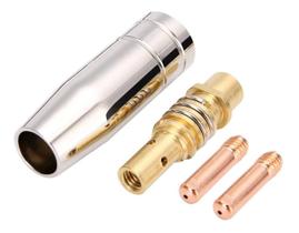 Kit Mig 15ak - 2 Bicos 0,6mm / 1 Bocal 12mm / 1 Difusor Kit Mig 15ak - 2 Bicos 0,6mm / 1 Bocal 12mm / 1 Difusor