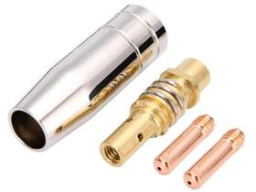 Kit Mig 15ak - 2 Bicos 0,8mm / 1 Bocais 12mm / 1 Difusor Kit Mig 15ak - 2 Bicos 0,8mm / 1 Bocais 12mm / 1 Difusor