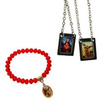 Kit Miguel Escapulário + Pulseira