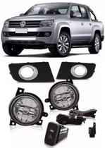 Kit milha amarok 10/16 c/aro cromado botao original Kit milha amarok 10/16 c/aro cromado botao original