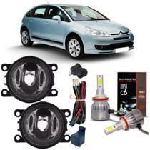 Kit milha citroen c4 2007 a 2012 e super led