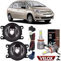 KIT Milha CITROEN C4 PICASSO 2007 A 2013 E SUPER BRANCA LED