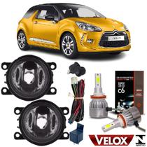 Kit milha citroen ds3 2012 13 14 15 2016 e super led 2d