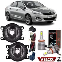 Kit milha citroen lounge 2013 14 15 16 17 2018 super led 2d Kit milha citroen lounge 2013 14 15 16 17 2018 super led 2d